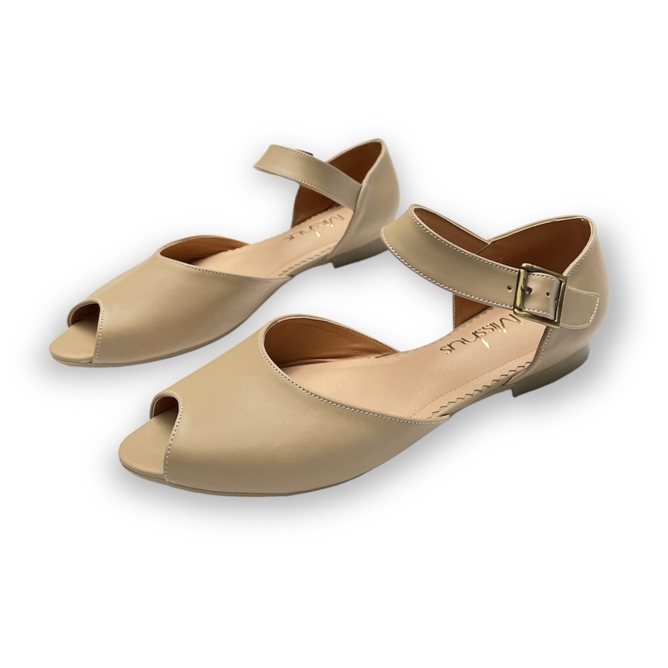 BALERINA MUJER MISSHUS SOL BEIGE - 3