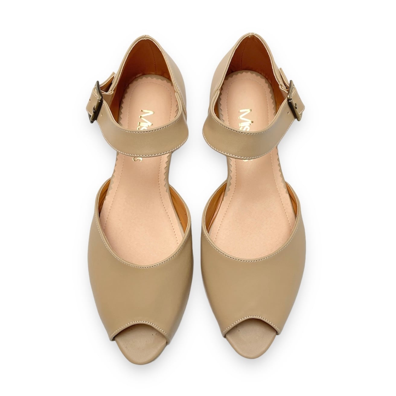 BALERINA MUJER MISSHUS SOL BEIGE - 4