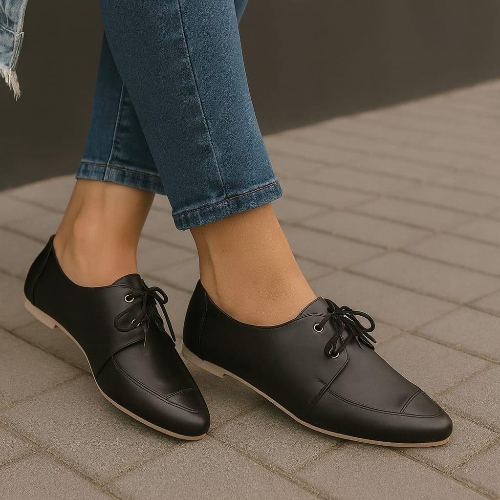 BALERINA MUJER MISSHUS MIA NEGRO - 1