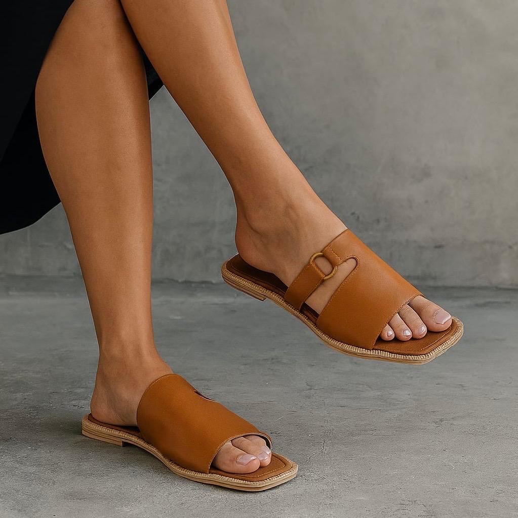 SANDALIAS MUJER MISSHUS CHIARA CAMEL - 1