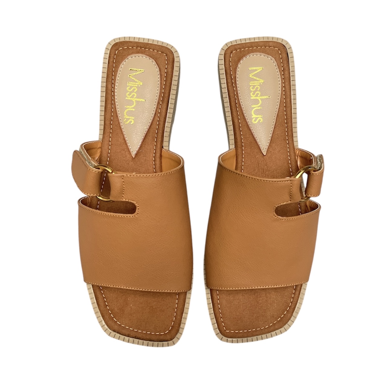 SANDALIAS MUJER MISSHUS CHIARA CAMEL - 3