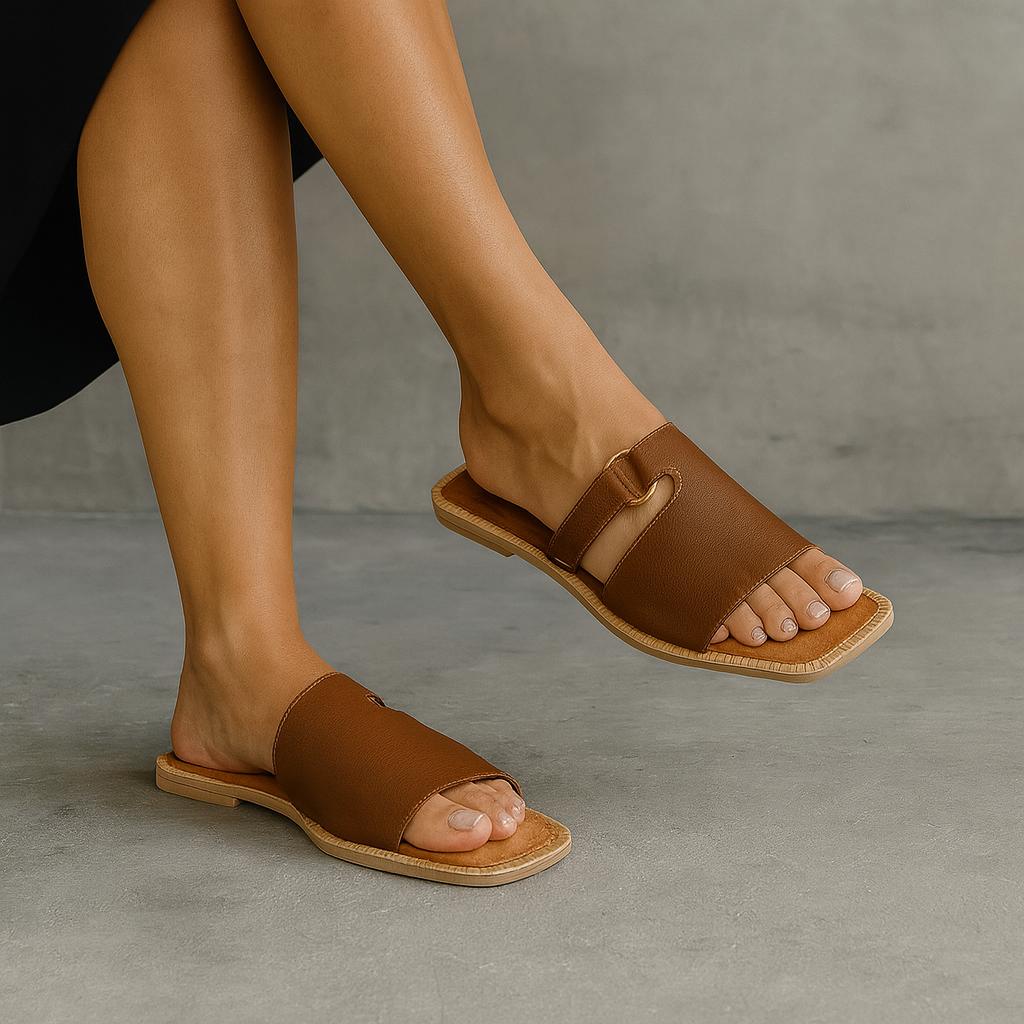 SANDALIAS MUJER MISSHUS CHIARA MARRÓN - 1