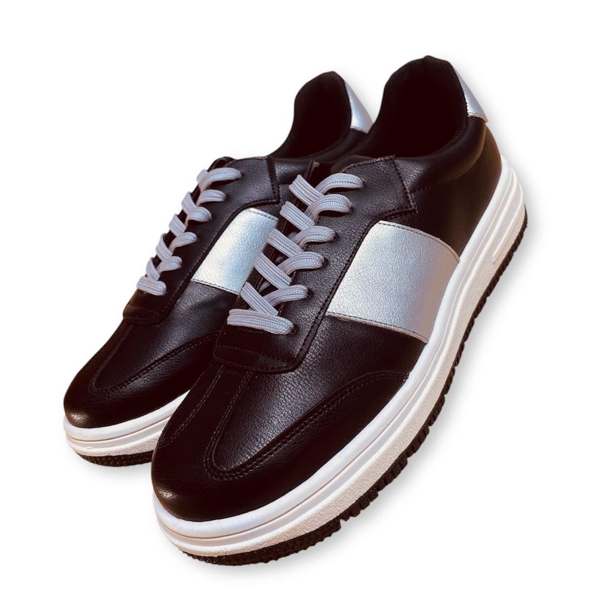 ZAPATILLAS MUJER MISSHUS DAM NEGRO PLATA - 3