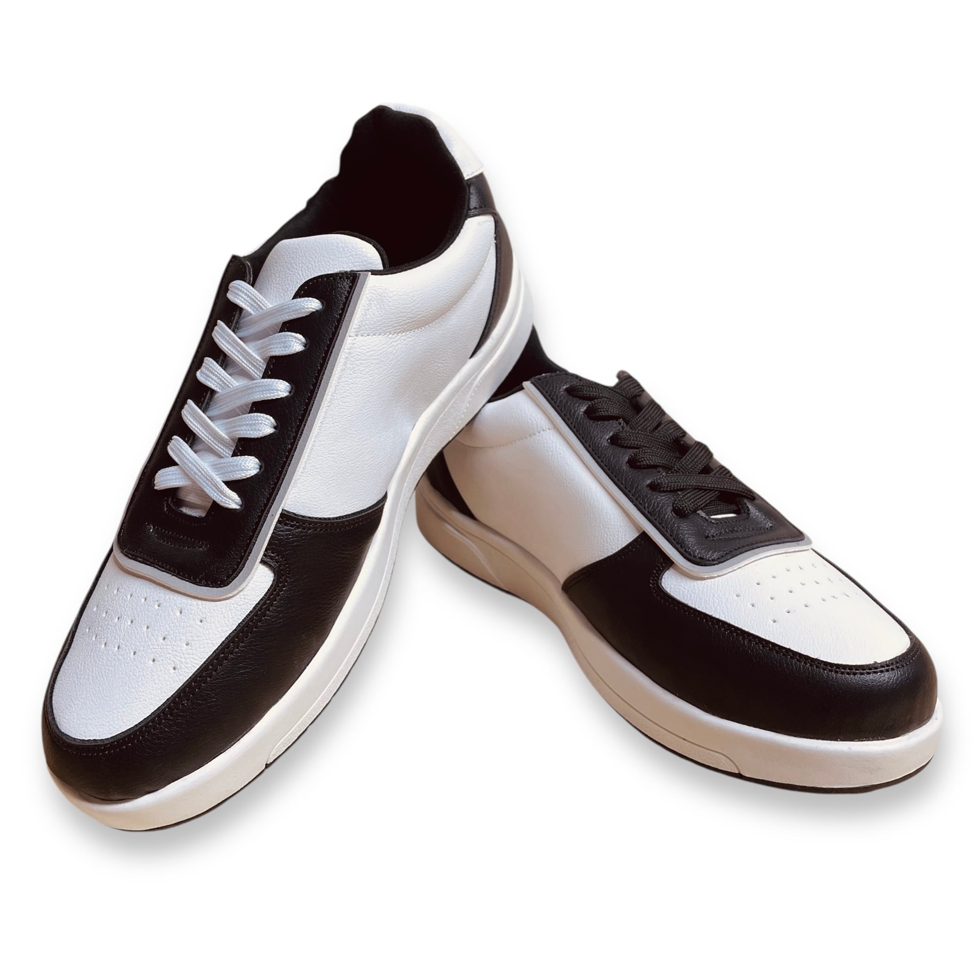 ZAPATILLAS MUJER MISSHUS LIZZY BLANCO NEGRO - 2