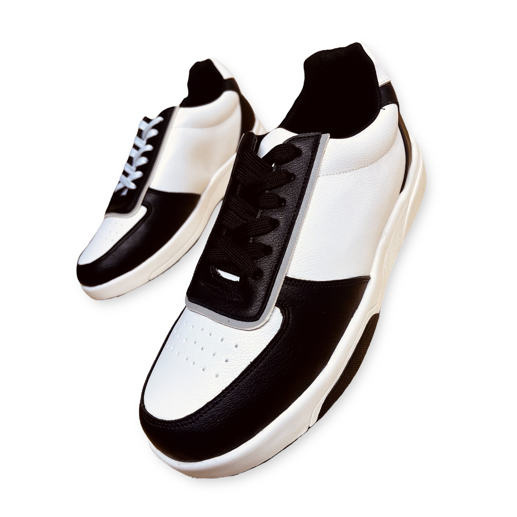 ZAPATILLAS MUJER MISSHUS LIZZY BLANCO NEGRO - 3