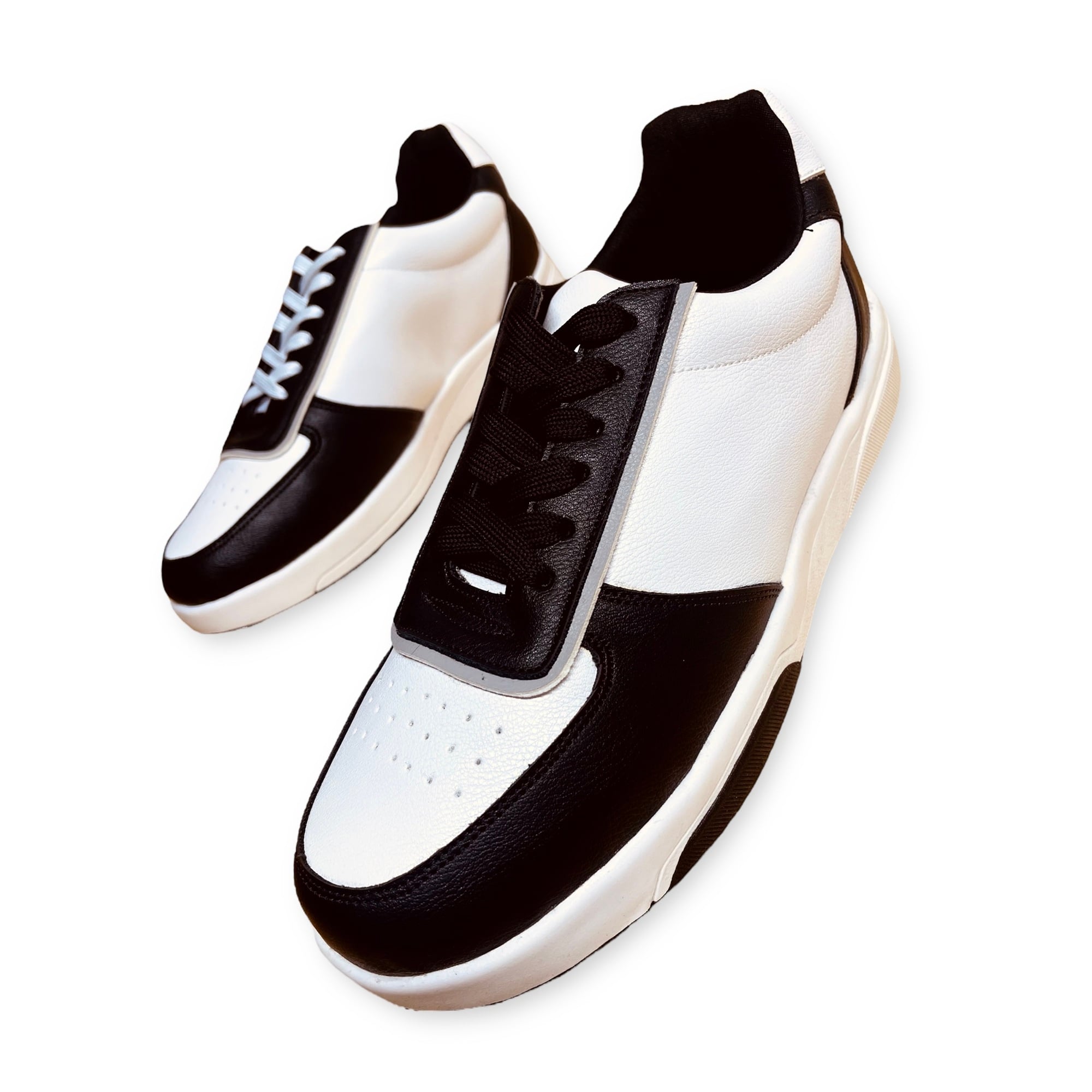 ZAPATILLAS MUJER MISSHUS LIZZY BLANCO NEGRO - 3