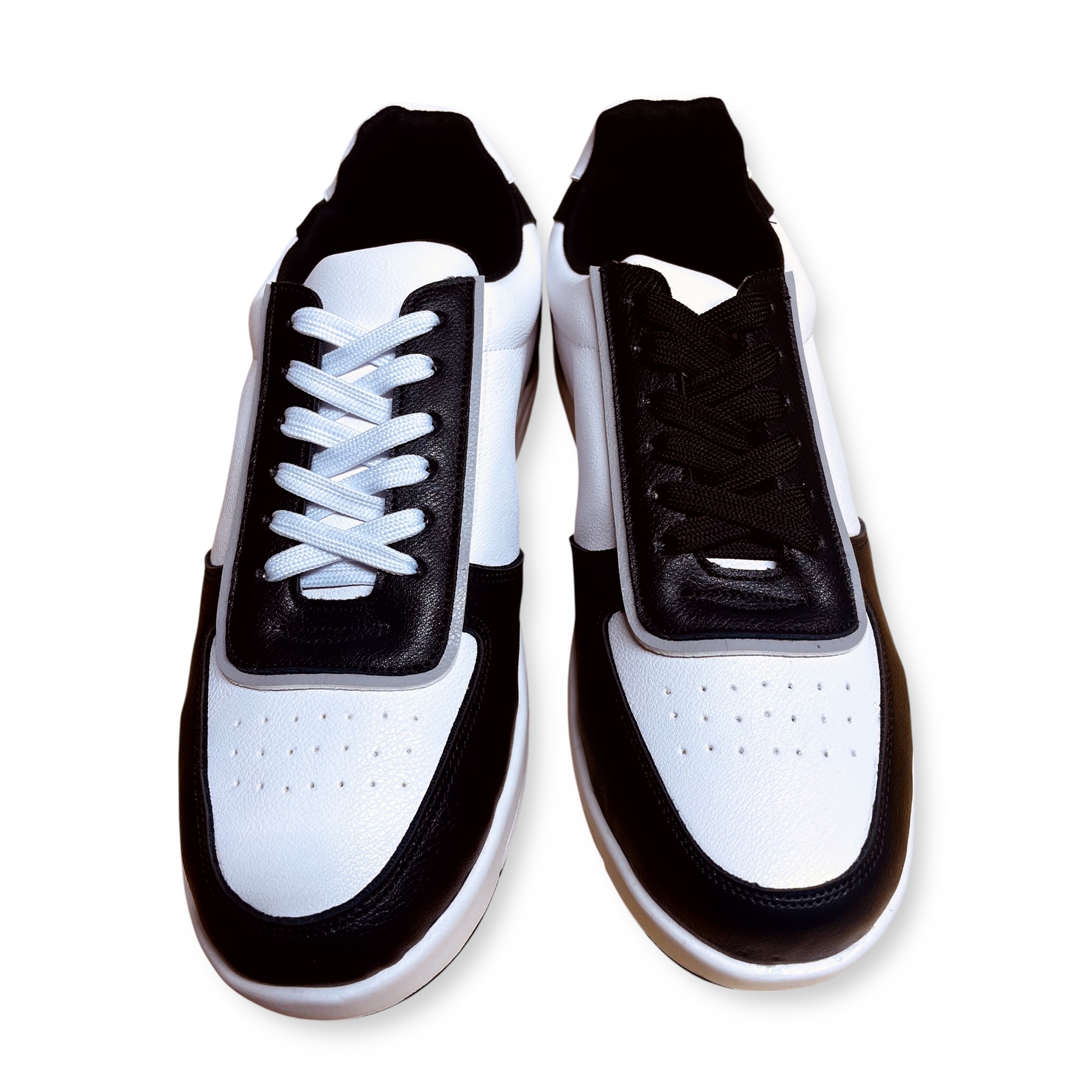 ZAPATILLAS MUJER MISSHUS LIZZY BLANCO NEGRO - 4