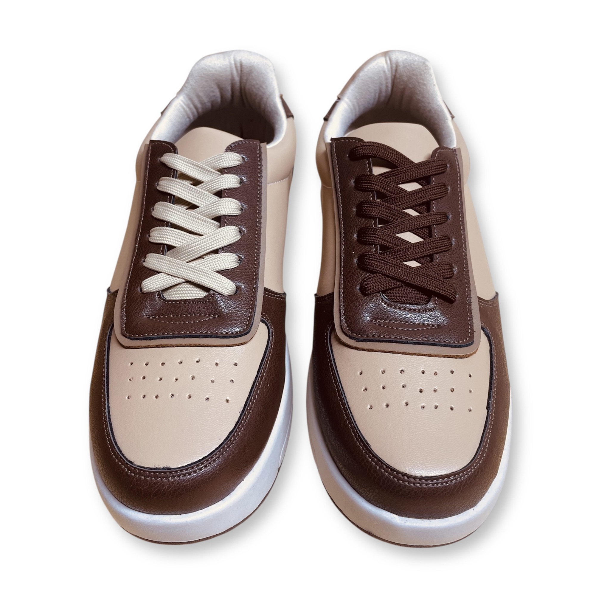 ZAPATILLAS MUJER MISSHUS LIZZY BEIGE MARRÓN - 4
