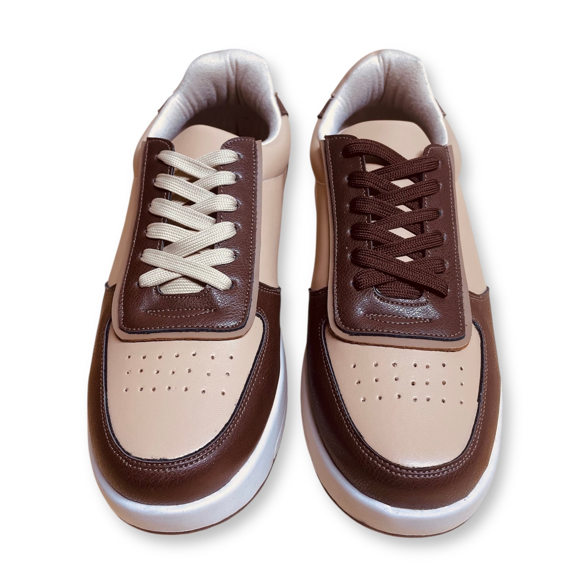 ZAPATILLAS MUJER MISSHUS LIZZY BEIGE MARRÓN - 4