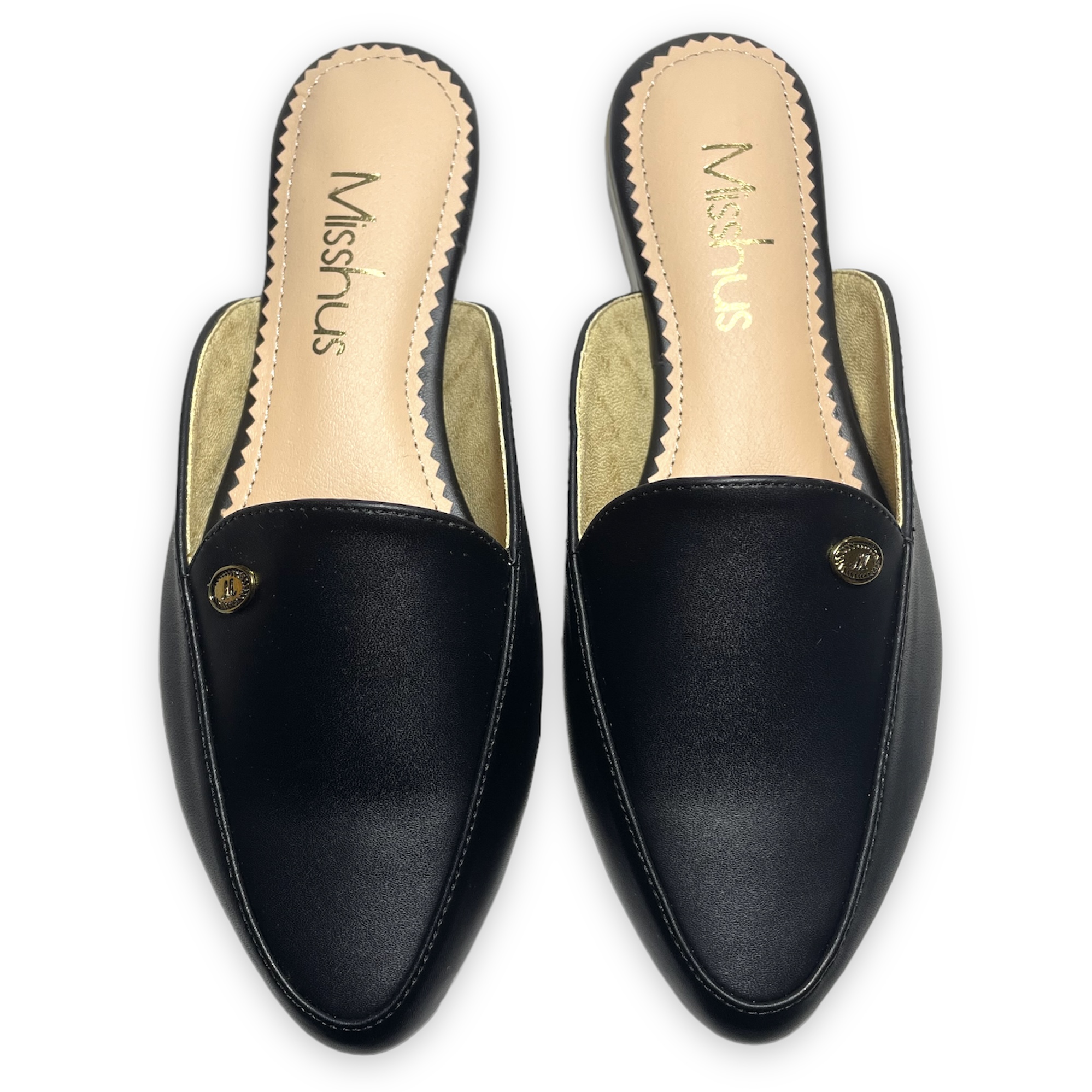 ZAPATOS MULES MUJER MISSHUS MICA NEGRO - 4