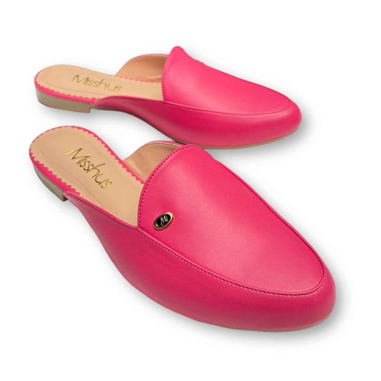 ZAPATOS MULES MUJER MISSHUS MICA FUCSIA - 2