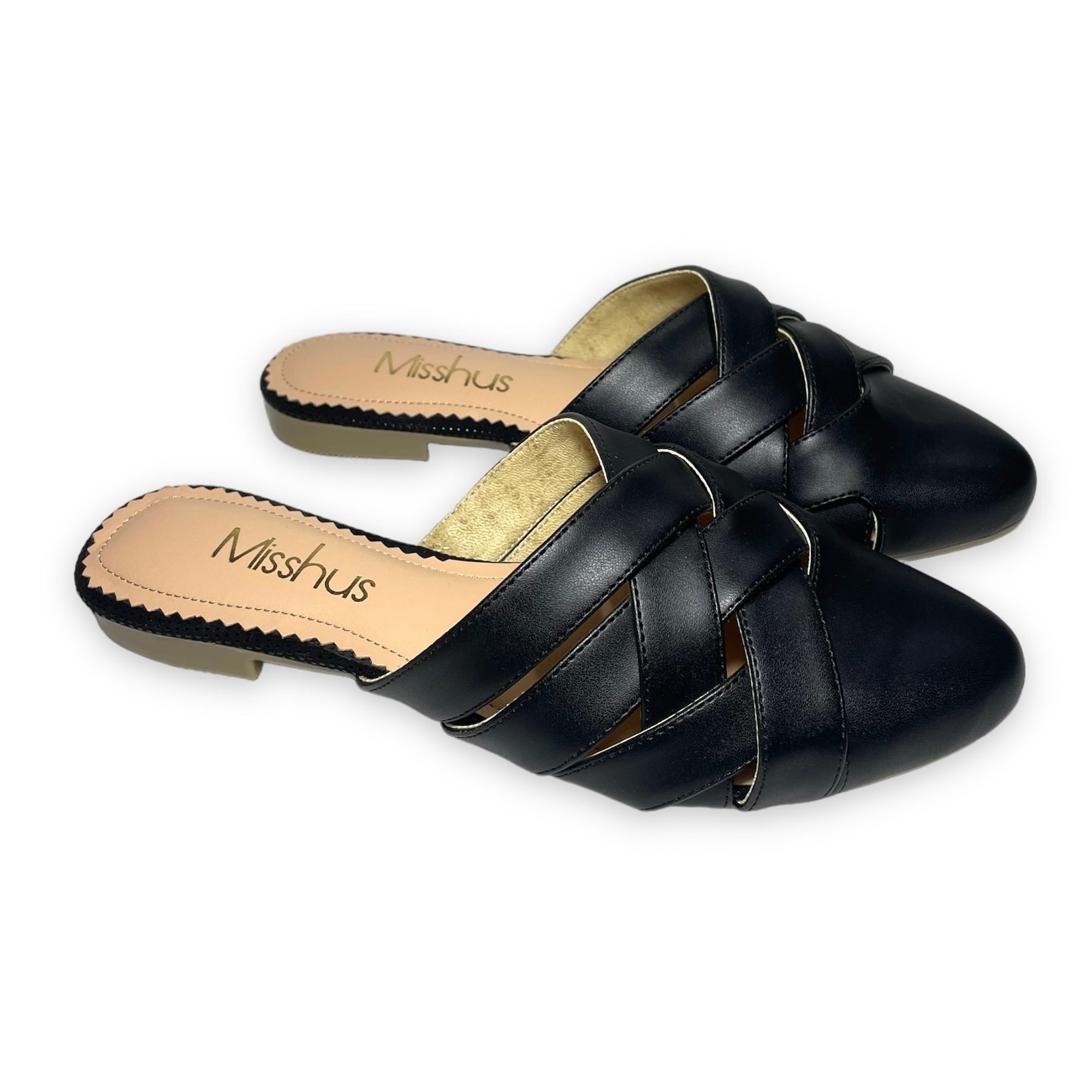 ZAPATOS MULES MUJER MISSHUS HILDA NEGRO - 4