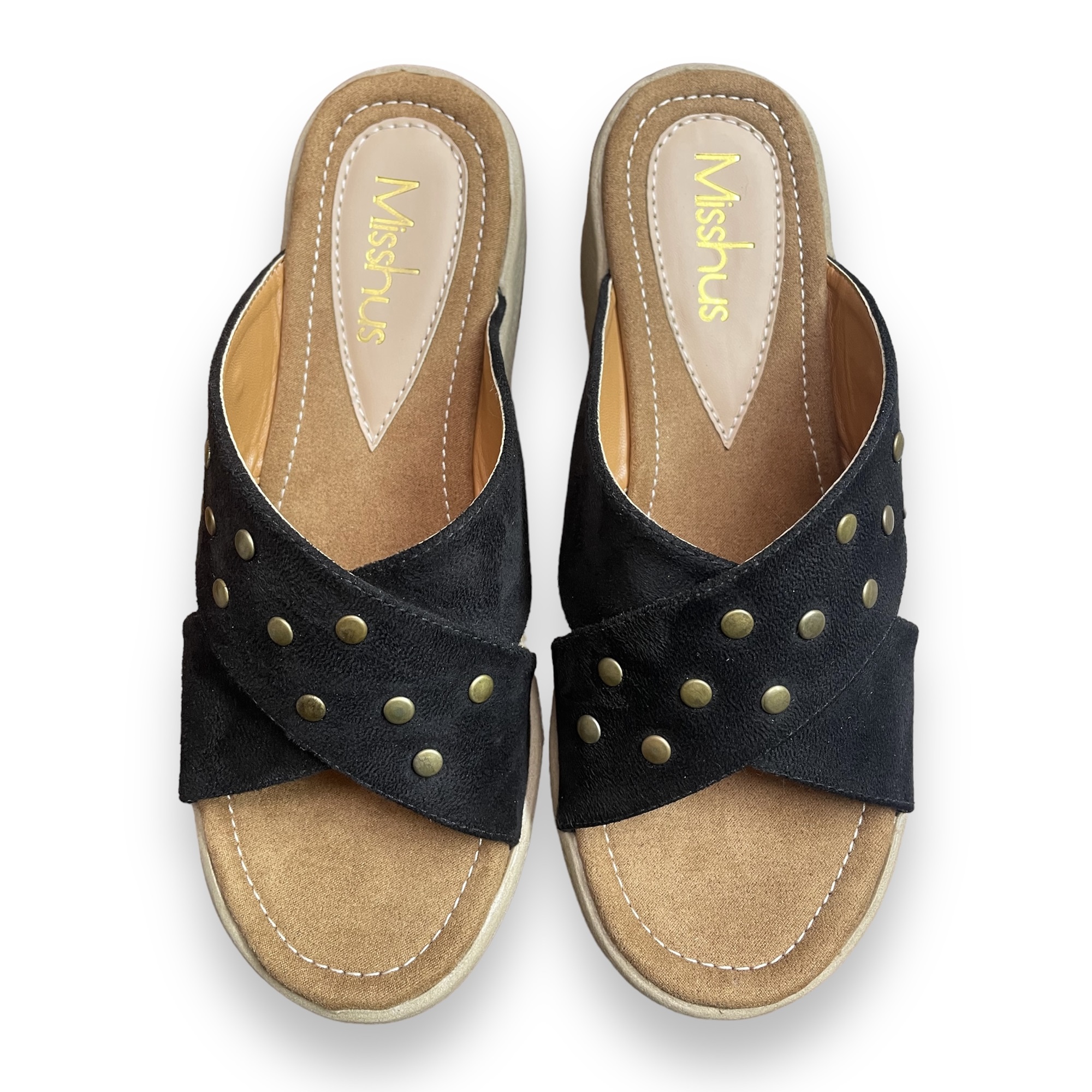 SANDALIAS MUJER MISSHUS AURORA NEGRO - 4