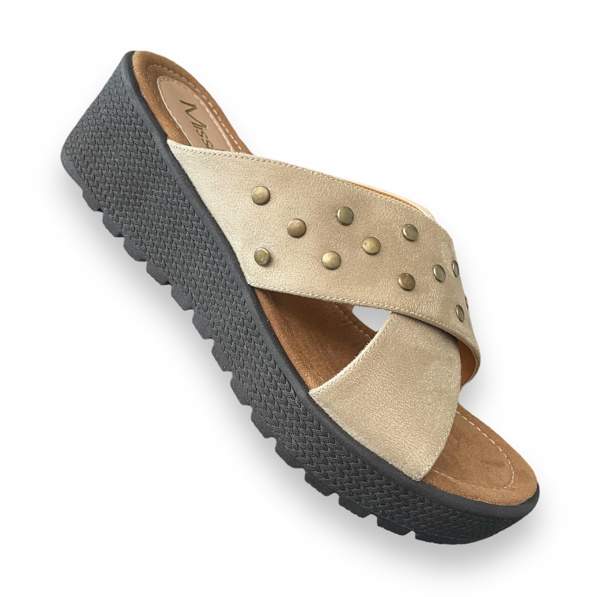 SANDALIAS MUJER MISSHUS AURORA BEIGE - 2