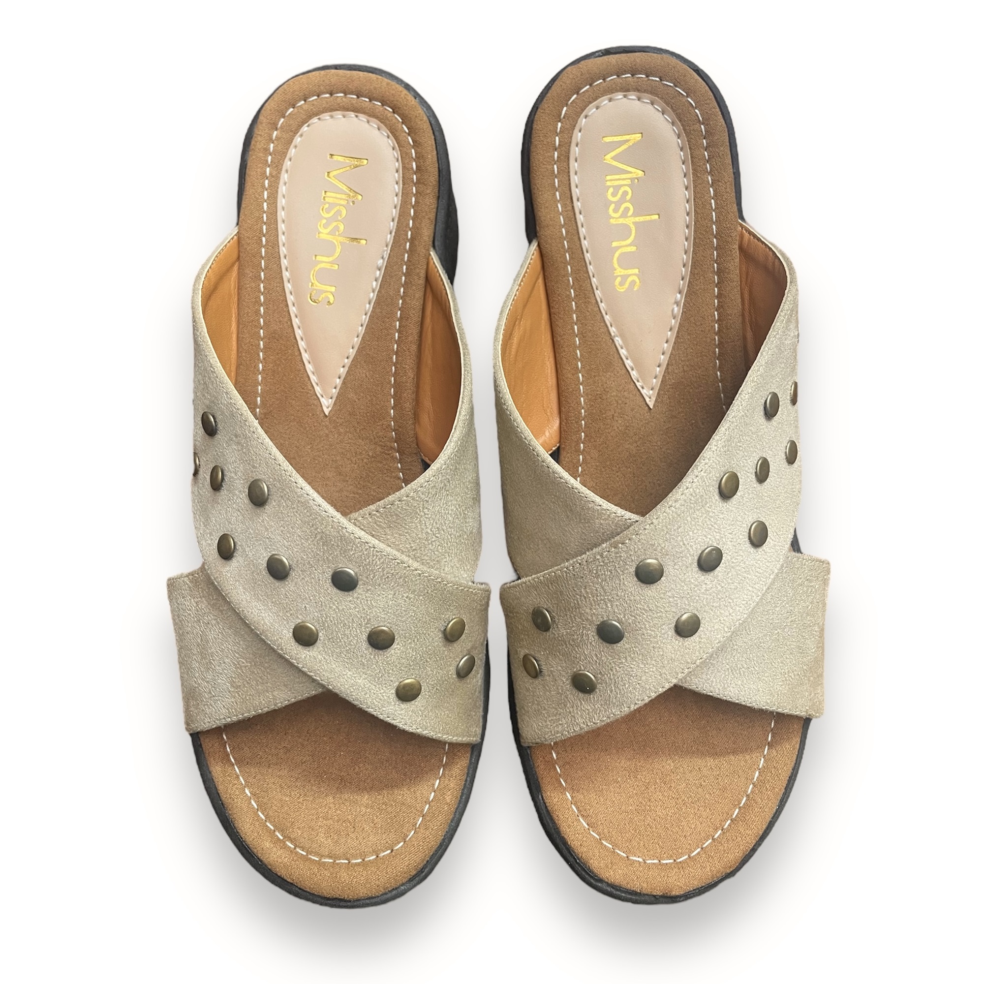 SANDALIAS MUJER MISSHUS AURORA BEIGE - 4