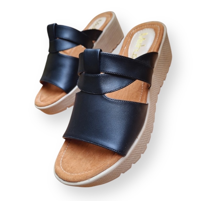 SANDALIAS MUJER MISSHUS RAISA NEGRO - 2