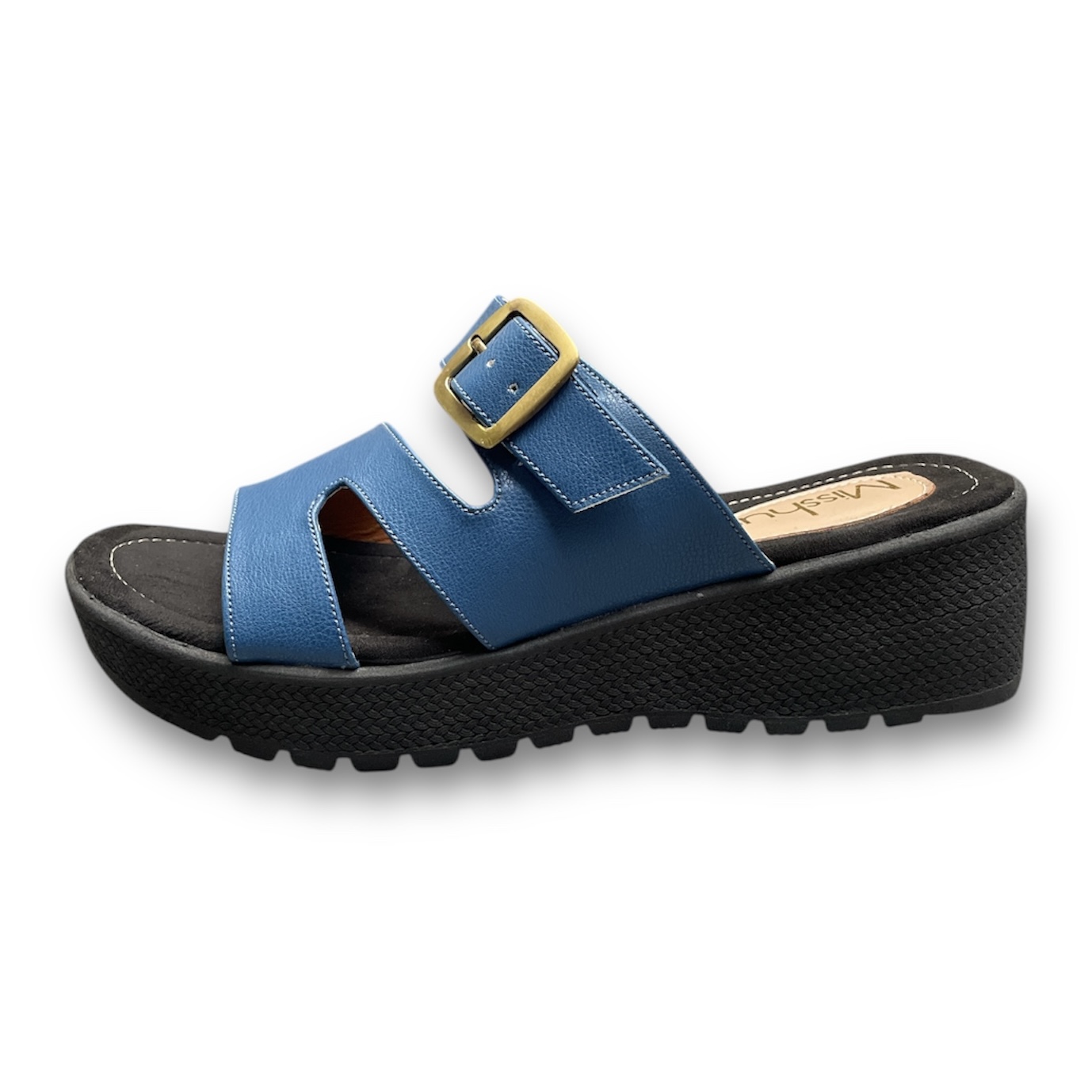 SANDALIAS MUJER MISSHUS DALIA AZUL - 2