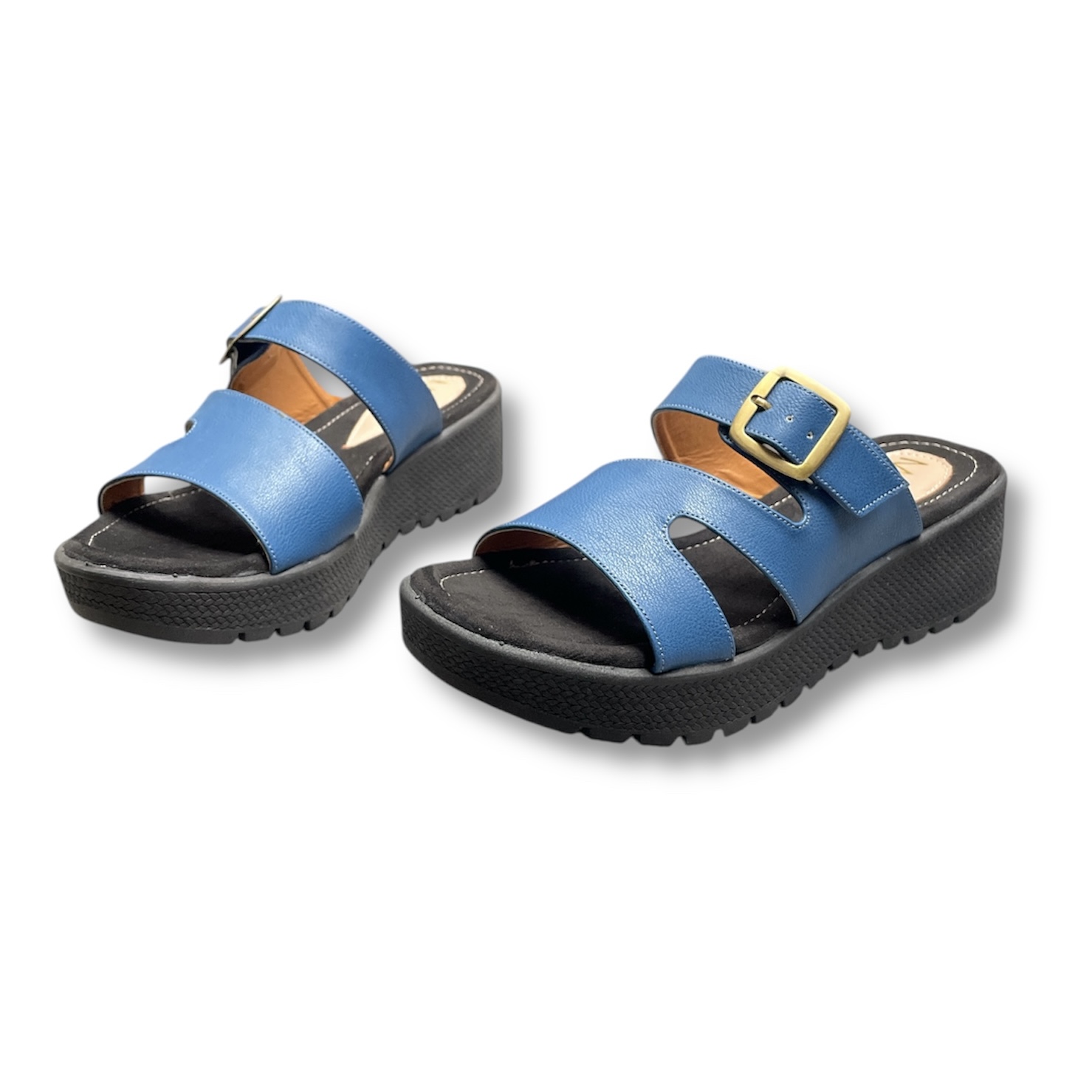 SANDALIAS MUJER MISSHUS DALIA AZUL - 3