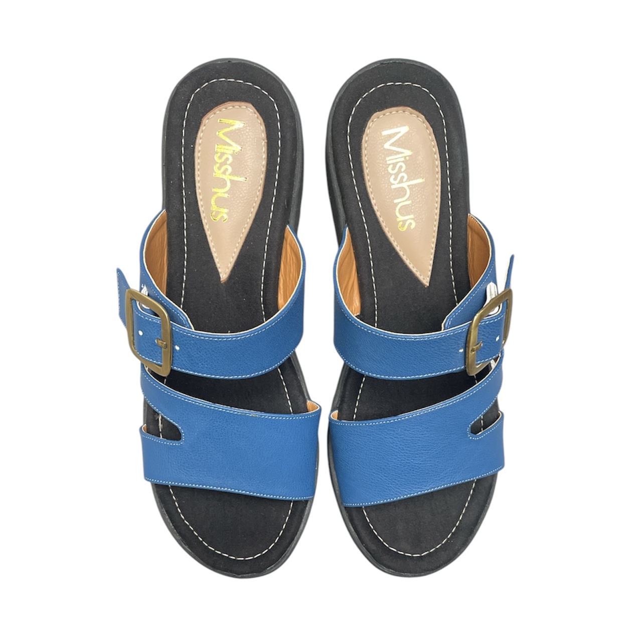 SANDALIAS MUJER MISSHUS DALIA AZUL - 4