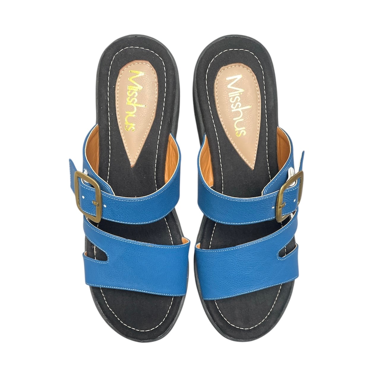 SANDALIAS MUJER MISSHUS DALIA AZUL - 4