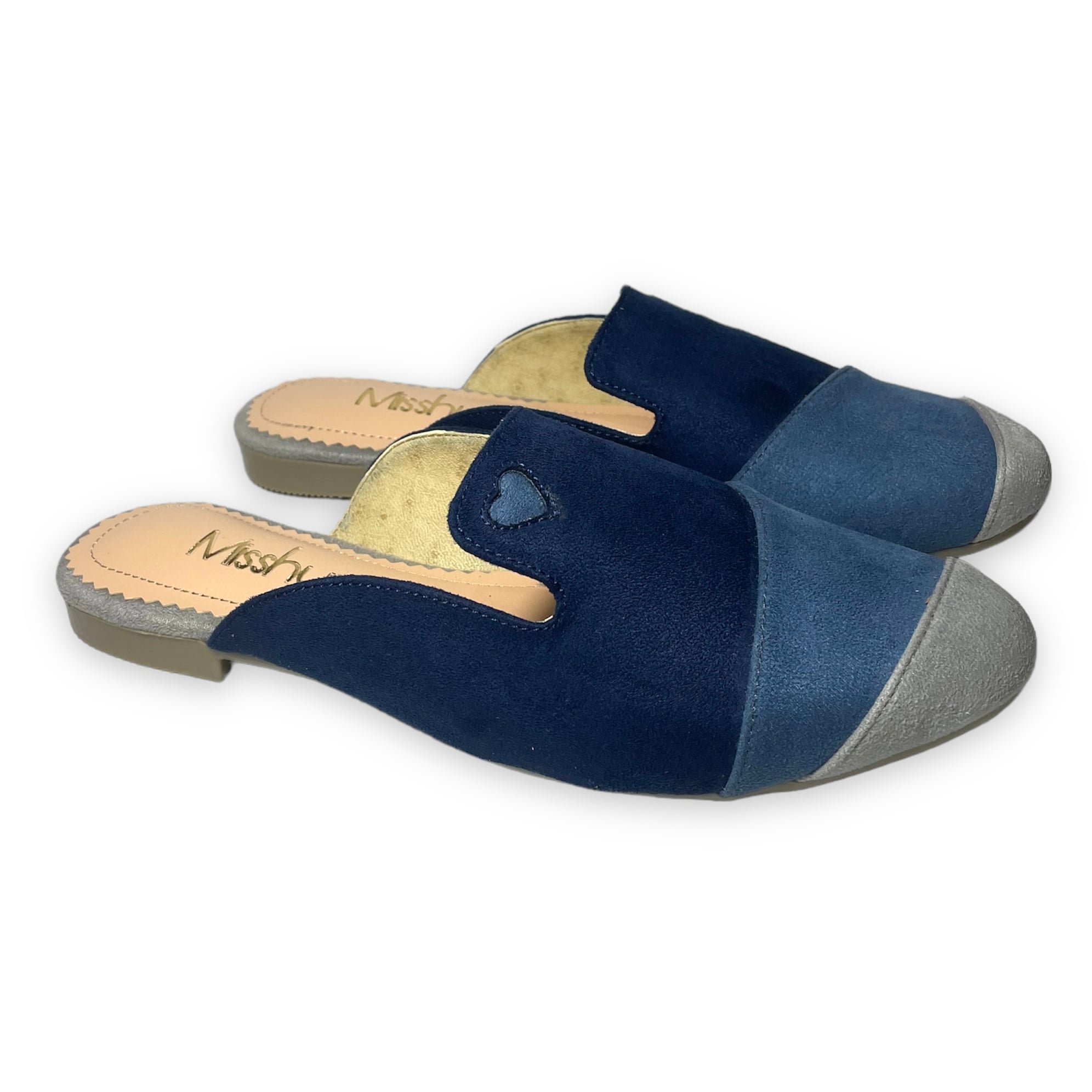 ZAPATOS MULES MUJER MISSHUS IRIS MIX AZUL S - 2