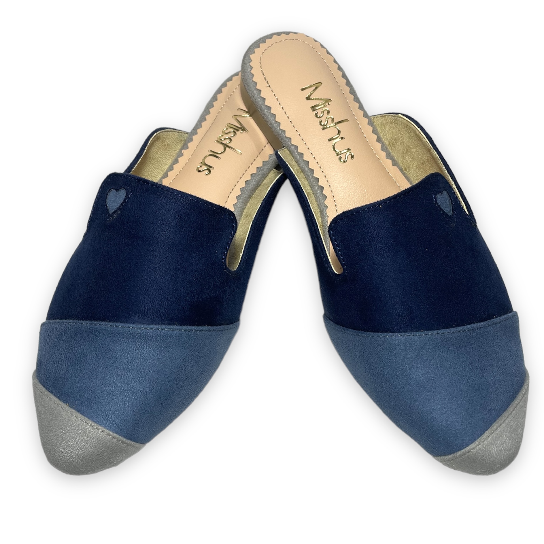 ZAPATOS MULES MUJER MISSHUS IRIS MIX AZUL S - 3