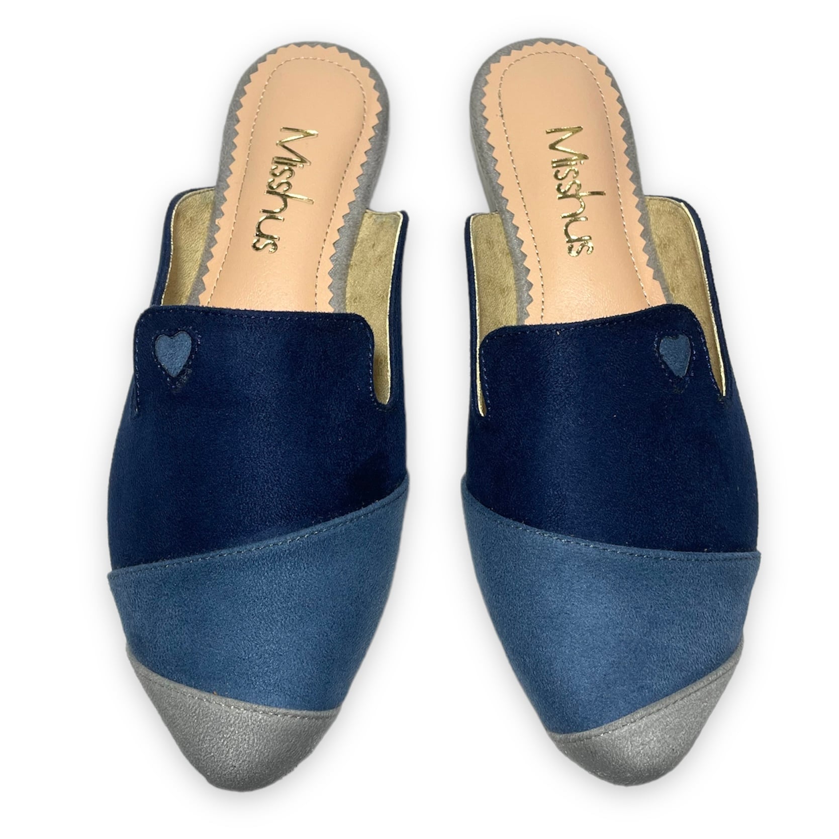 ZAPATOS MULES MUJER MISSHUS IRIS MIX AZUL S - 4