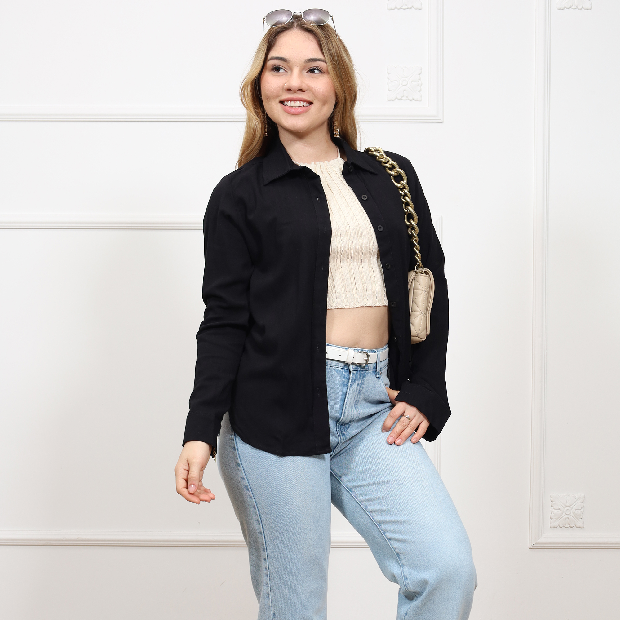 BLUSA BASICA MUJER CLASICÓ - 4