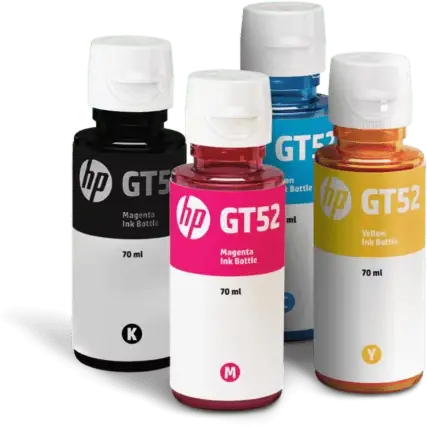 PACK DE TINTAS HP GT52 GT53 - 2