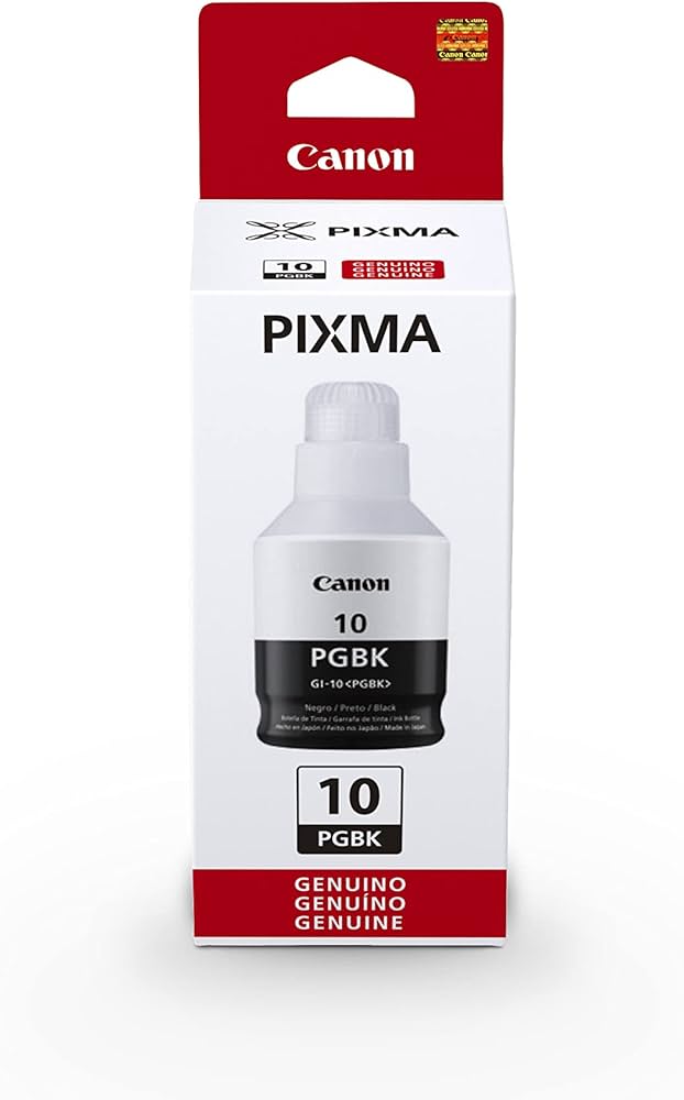 TINTA CANON GI-10 PGBK NEGRO - 1