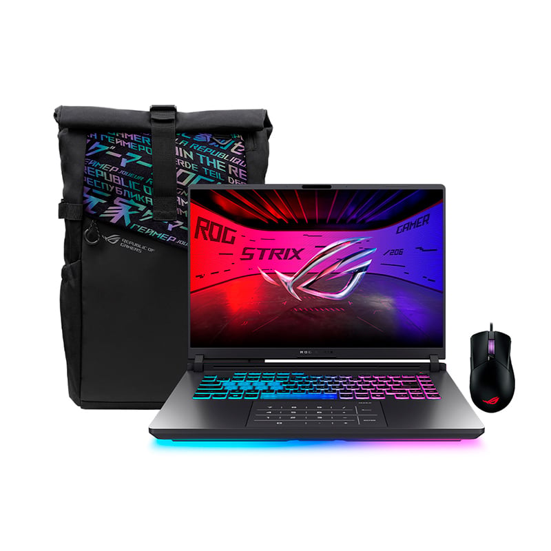 NB ASUS ROG STRIX G16 G614FP-RV010W/16 WUXGA IPS/RYZEN 9 9955HX 5.4G/16G DDR5/1TB SSD M.2 - 1