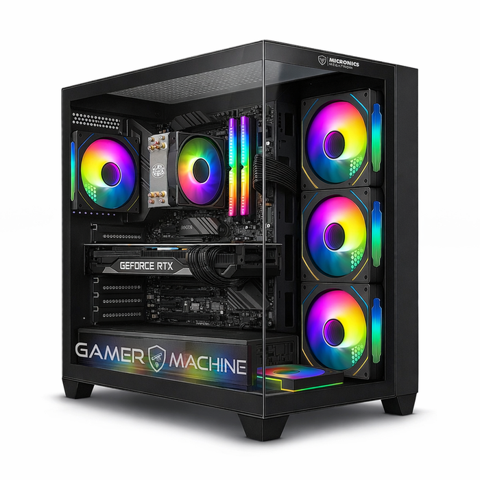 COMPUTADORA PC GAMER HERO PINK Core Ultra 9 285K 32GB DDR5 1TB 8TBHDD 27' 280HZ CURVO RTX5070TI 16GB MI PC LISTA - MIPCLISTA - 2