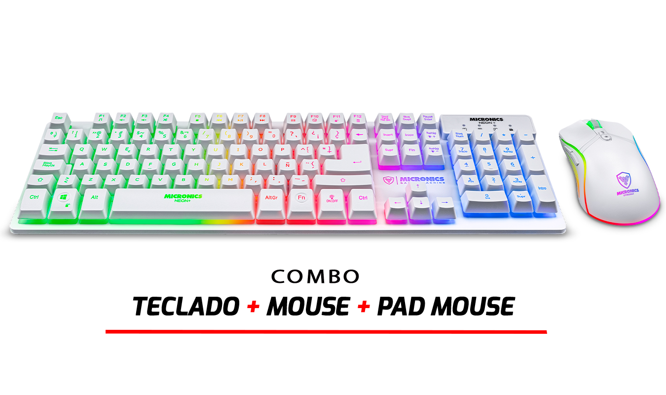 COMPUTADORA GAMER PINK RYZEN 7 5700 32GB 500GB 24' CURVO RTX5050 8GB MI PC LISTA - MIPCLISTA - 5