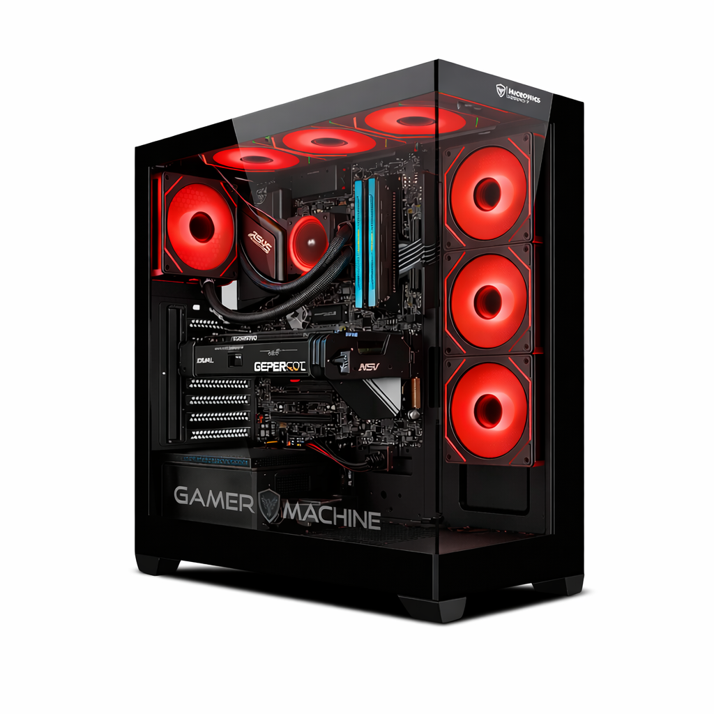 COMPUTADORA PC GAMER PINK PLUS CORE ULTRA 7 265KF 32GB DDR5 500GBSSDD 8TBHDD 27" IPS RTX5060TI 16GB - 6