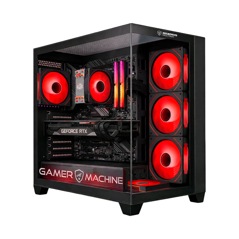 COMPUTADORA Gamer Draco Red Core I7 6TH  16GB  M2 500GB  RTX3050 6GB 24" MI PC LISTA - MIPCLISTA - 3