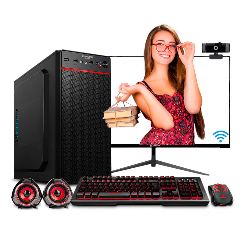 COMPUTADORA INTEL CORE I5 3440 16GB 128GB 24' CURVO ESCRITORIO - OFICINA MI PC LISTA - MIPCLISTA - 3