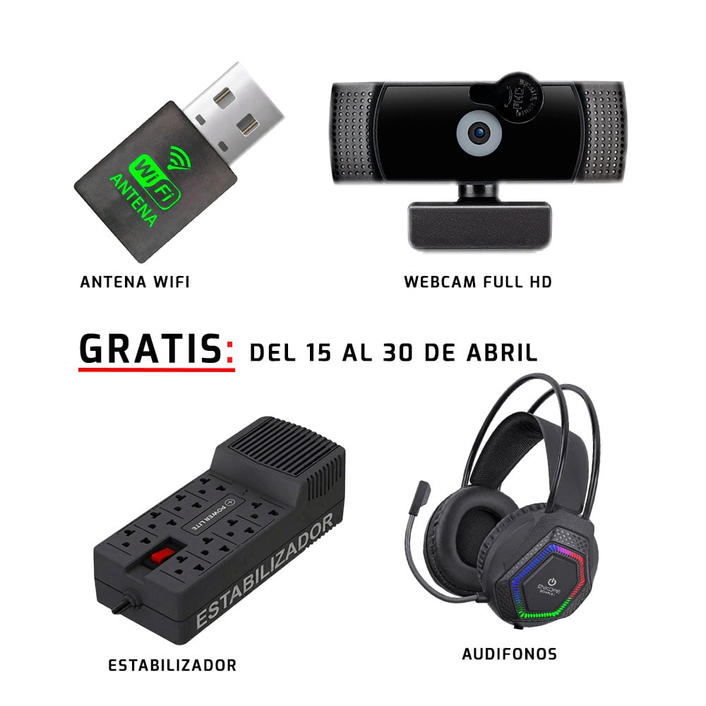 COMPUTADORA PC GAMER RED CORE i9 12900KF 32GBDDR4 1TB 8TBHDD 27' RTX5070TI 16GB MI PC LISTA - MIPCLISTA - 4