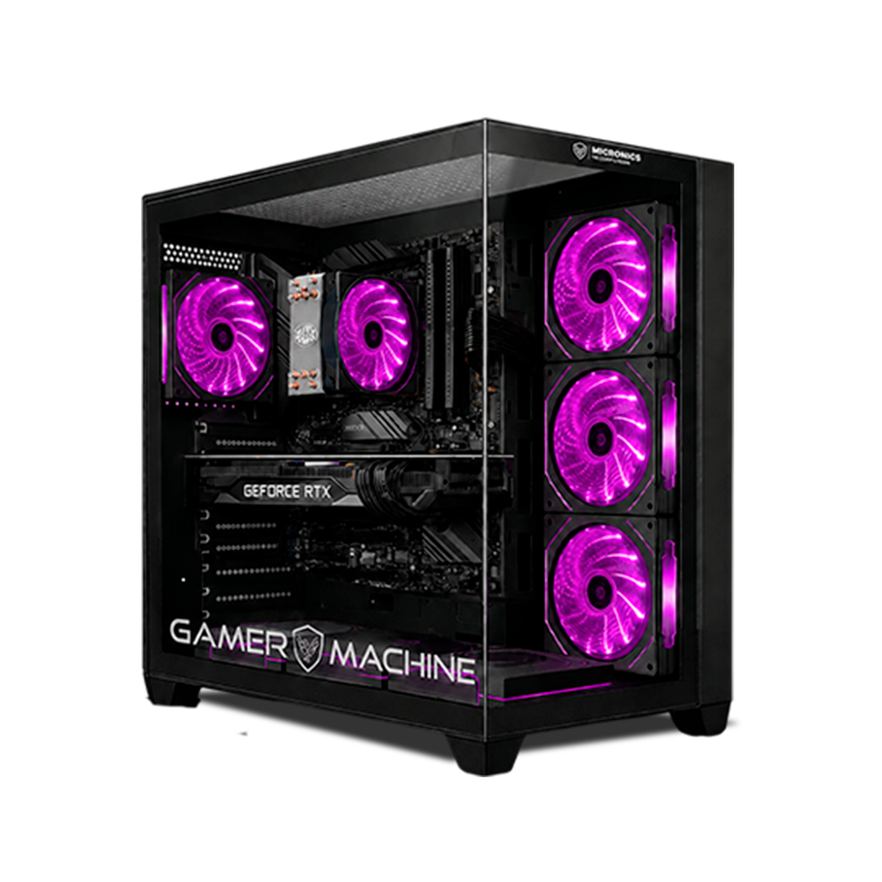 CPU GAMER INTEL CORE I7 8TH 16GB 500GB RTX3050 6GB MIPCLISTA PINK COMPUTADORA - 1