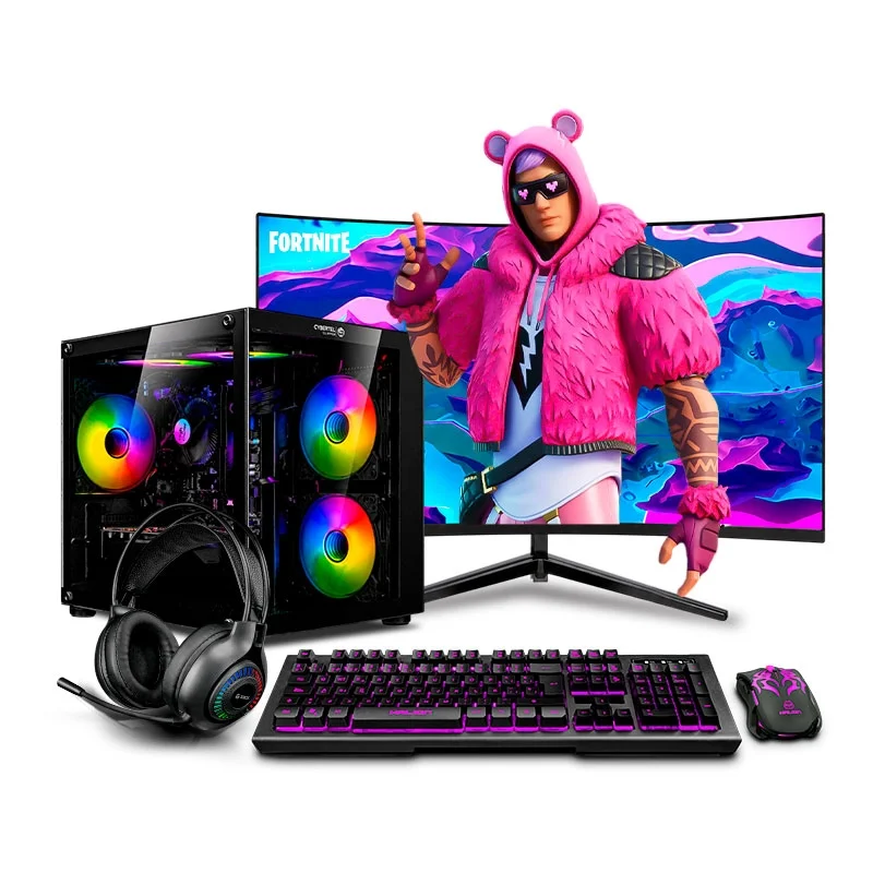 CPU GAMER Intel Core i7 6th 16GB 500GB GTX1050 4GB 24'' MIPCLISTA - COMPUTADORA - 1