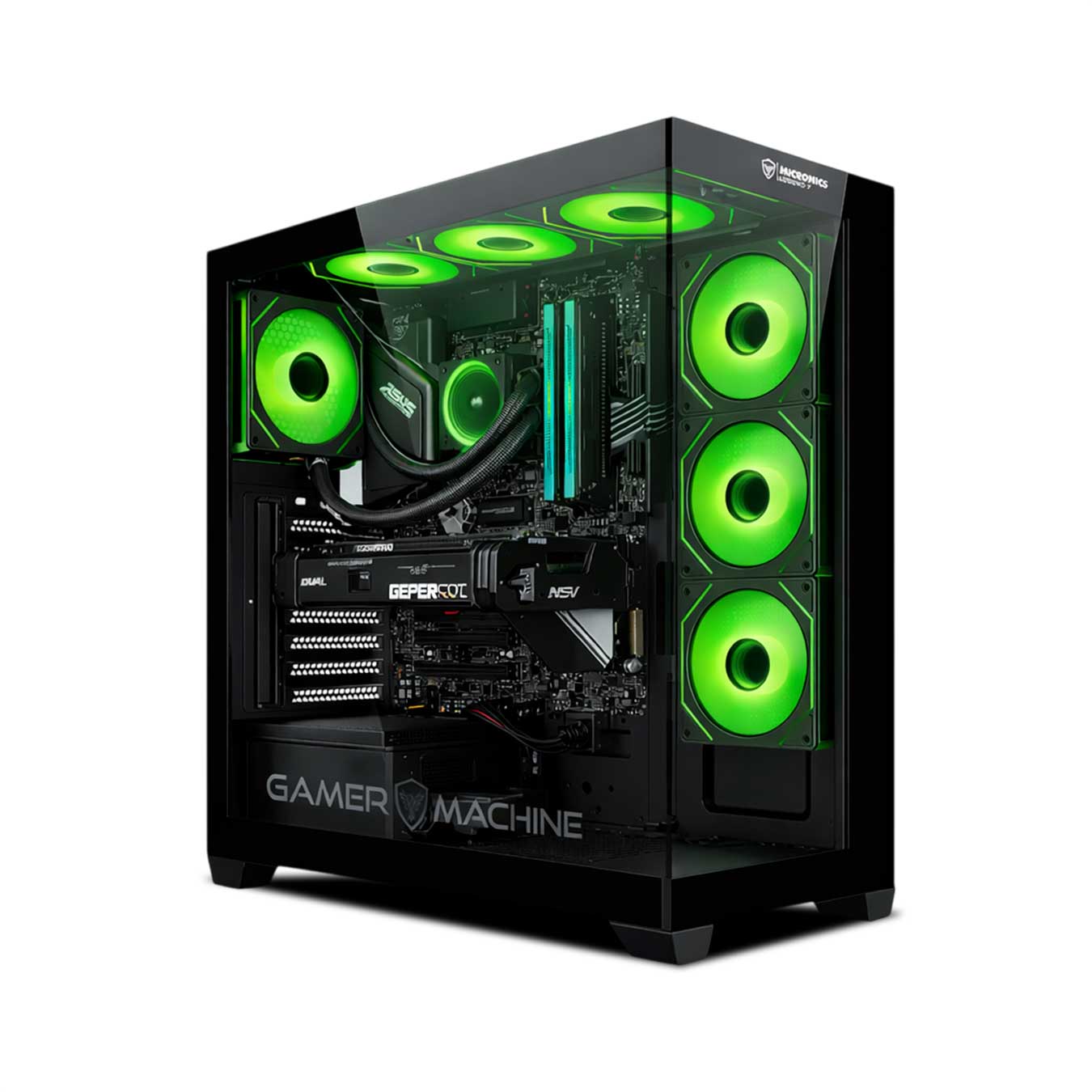 CPU GAMER INTEL CORE i9 14900K 32GB DDR5 1TB 8TBHDD RTX5070TI 16GB MIPCLISTA RGB COMPUTADORA - 6