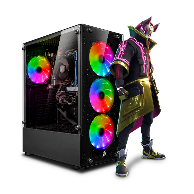 CPU GAMER RYZEN 7 5700 16GB 500GB RTX5060 8GB STORM MI PC LISTA - MIPCLISTA COMPUTADORA - 1