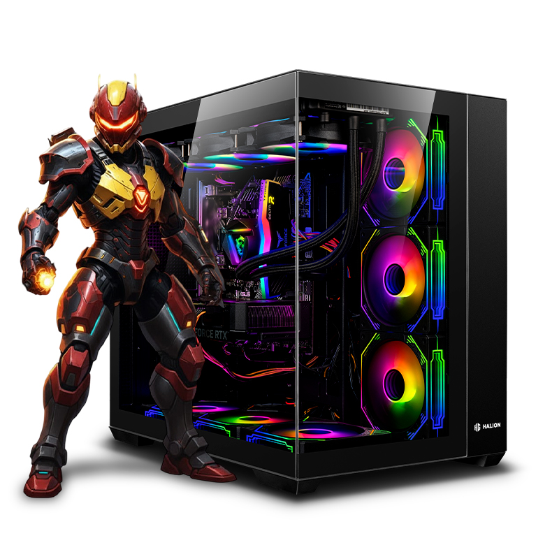 CPU GAMER RYZEN 9 9950X3D 32GB DDR5 2TB RTX5090 32GB ULTRA MIPCLISTA COMPUTADORA - 1