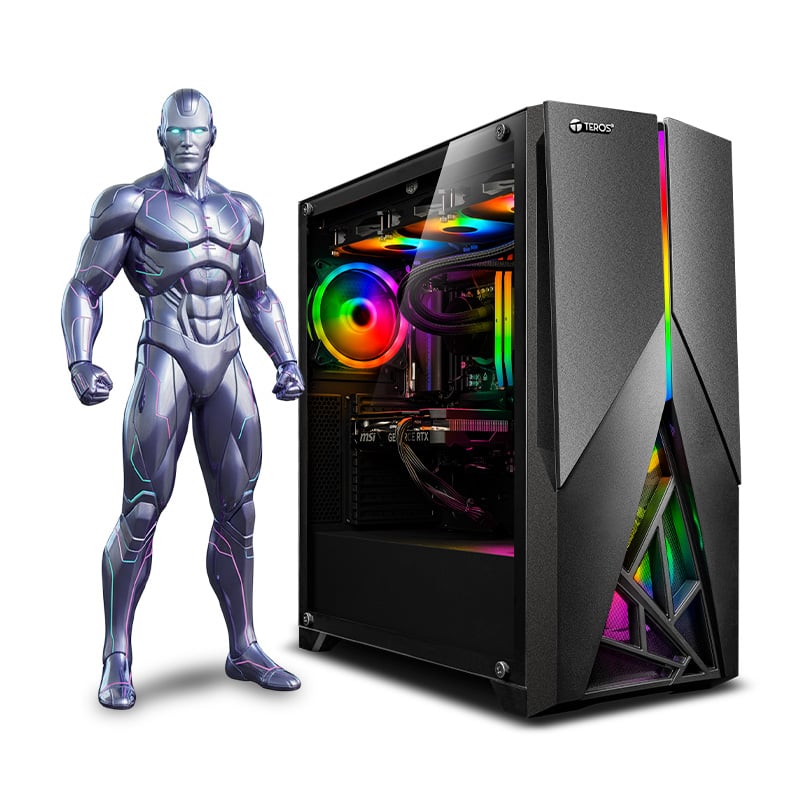 CPU GAMER RYZEN 7  7800X3D 32GBDDR5 1TB RTX5060TI  16GB RGB MI PC LISTA - MIPCLISTA COMPUTADORA - 1
