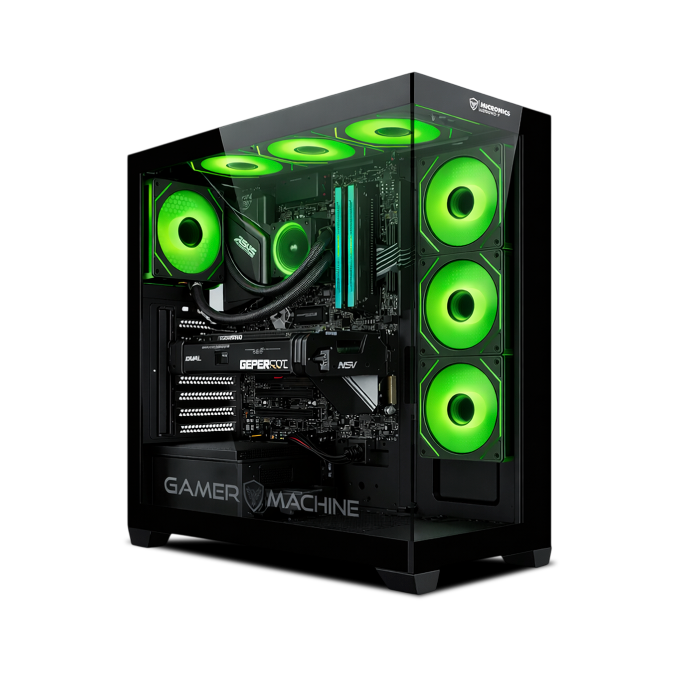 CPU GAMER RYZEN 9 7900X 32GB DDR5 1TB RTX5070 12GB RGB MI PC LISTA COMPUTADORA - 3