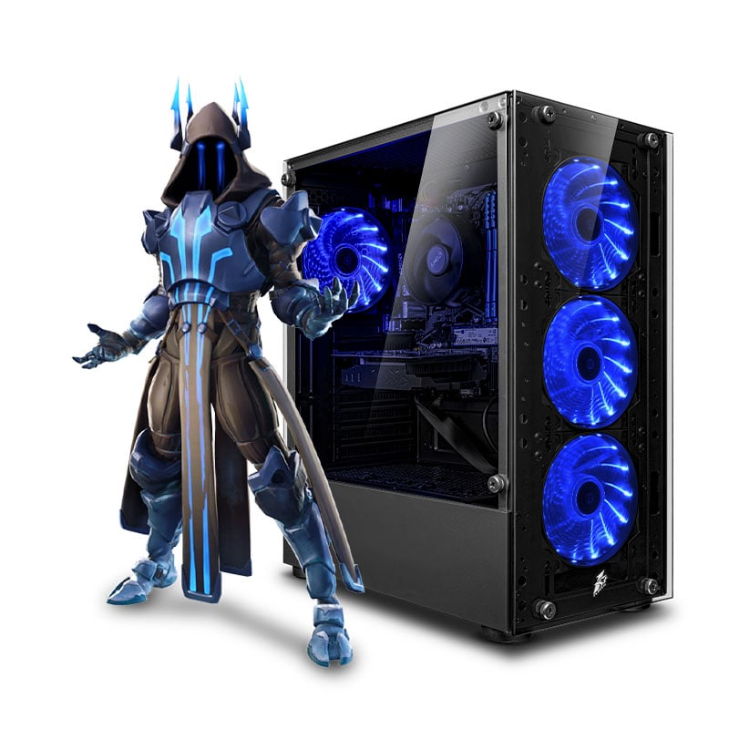 CPU GAMER AMD RYZEN 5 8500G 16GB DDR5 500GB MIPCLISTA RYZEN BLUE COMPUTADORA - 1