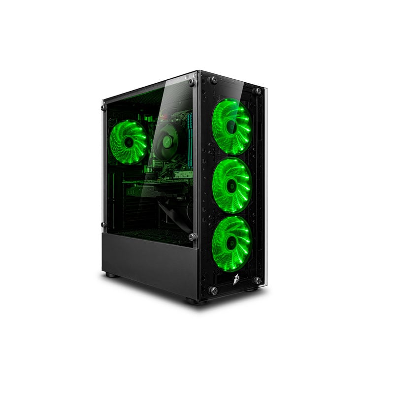 CPU GAMER  RYZEN 5 9600X 16GB DDR5 500GB RTX5060 8GB GREEN MI PC LISTA - MIPCLISTA COMPUTADORA - 1
