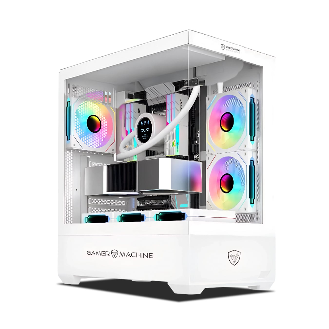 CPU GAMER RYZEN 7 5700 32GB 500GB RTX5060TI 16GB PINK MI PC LISTA - MIPCLISTA COMPUTADORA - 1