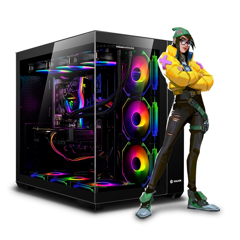 CPU GAMER RYZEN 9 9950X 32GB DDR5 1TB RTX5070ti 16GB YELLOW MI PC LISTA COMPUTADORA - 1