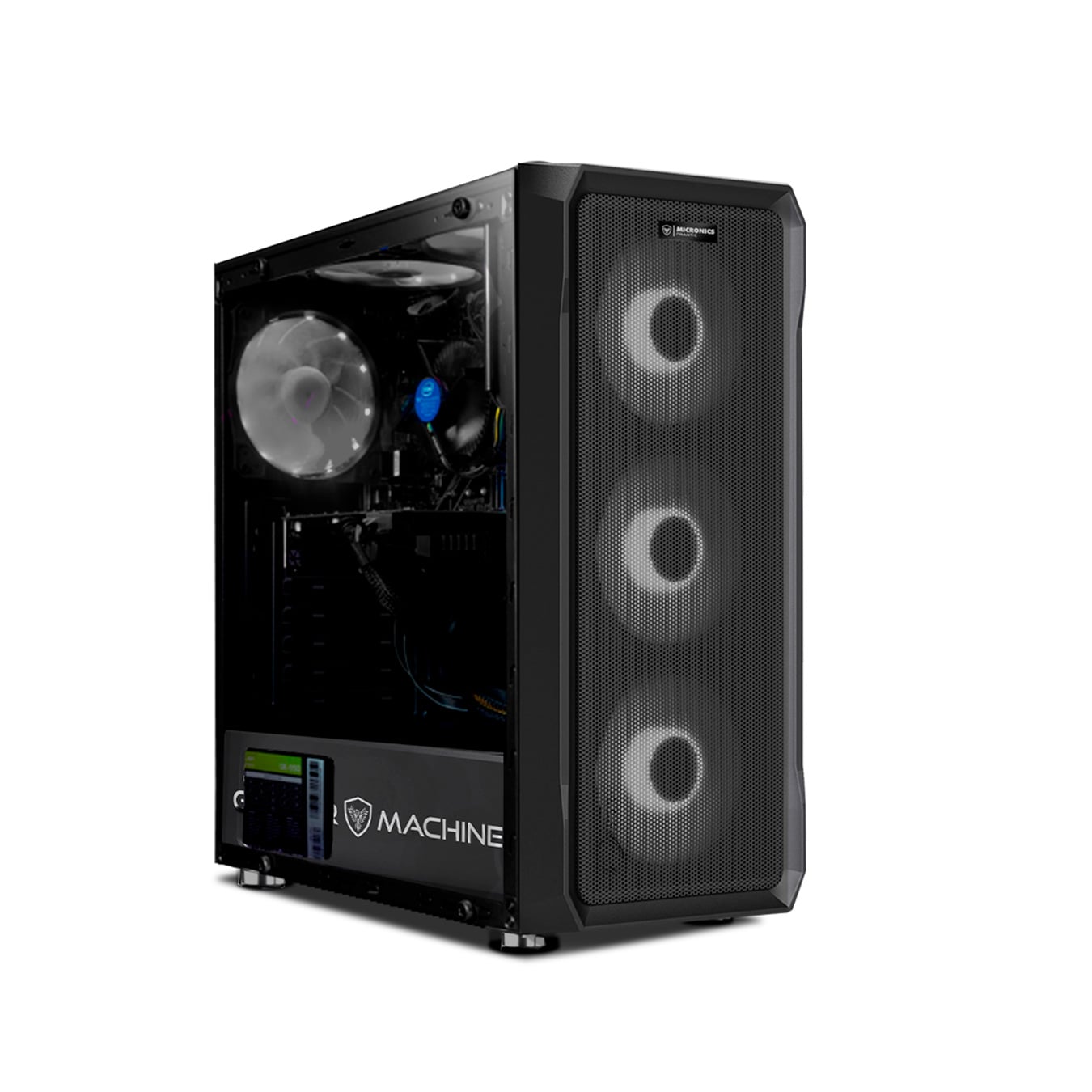 COMPUTADORA INTEL CORE I5 10400F 8GB 500GB 24' IPS RTX3050 6GB INGENIERÍA Y DISEÑO MI PC LISTA - MIPCLISTA - 2