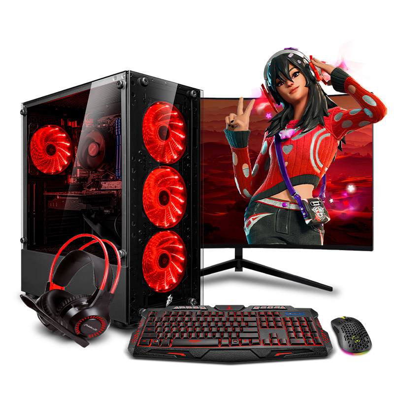 PC GAMER INTEL CORE ULTRA 5 245KF 16GBDDR5 500GB RTX5060 8GB MIPCLISTA RED COMPUTADORA - 1